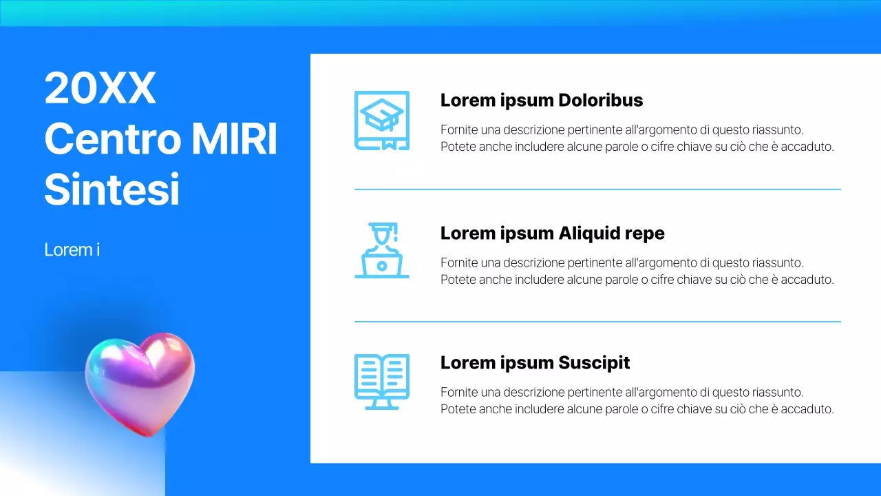 Rapporti di valutazione di fine anno kitsch in blu