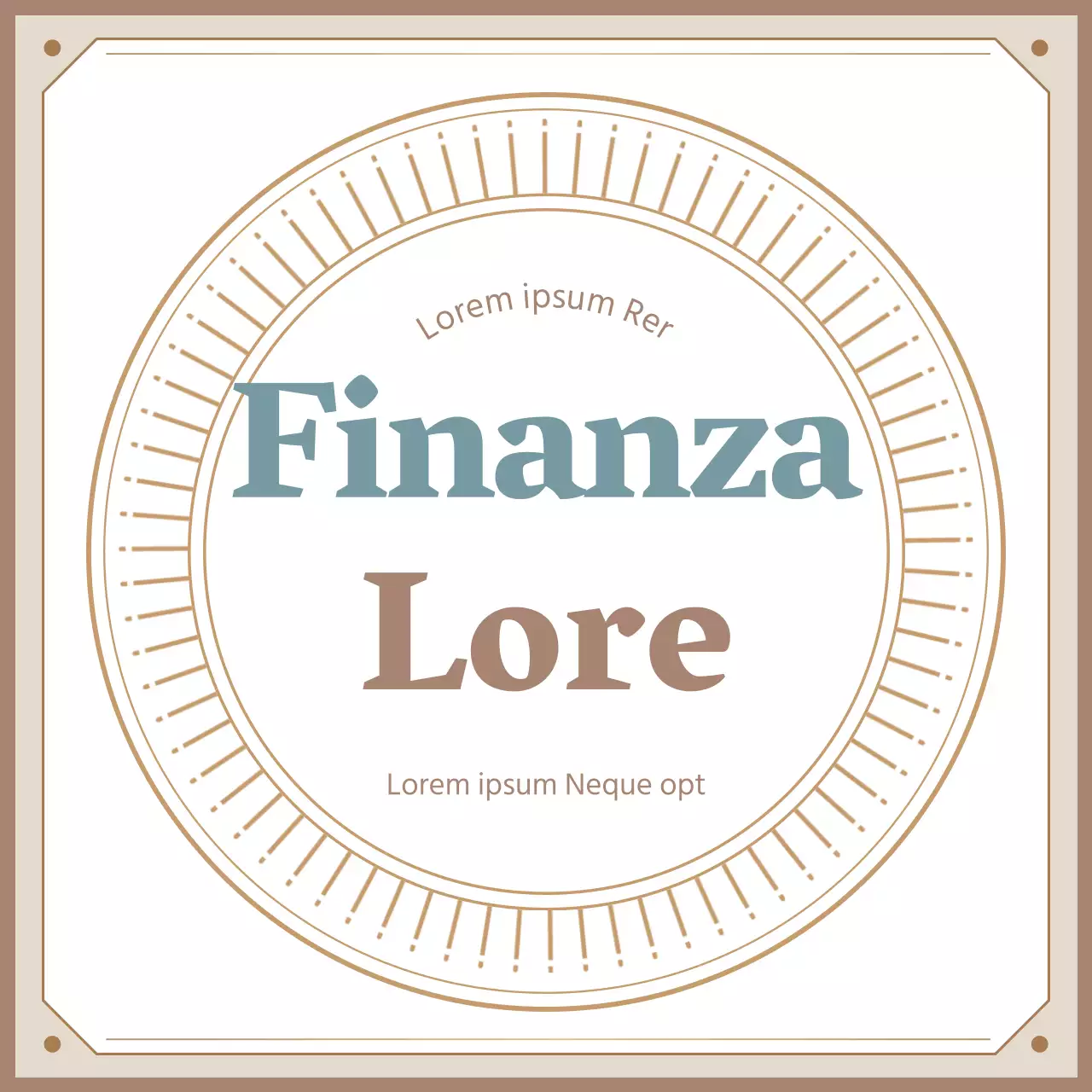 I tre principi del beige, la finanza di lusso