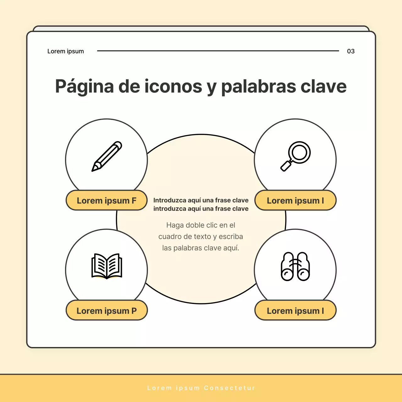 Un correo básico amarillo y blanco de la oficina de bienestar social