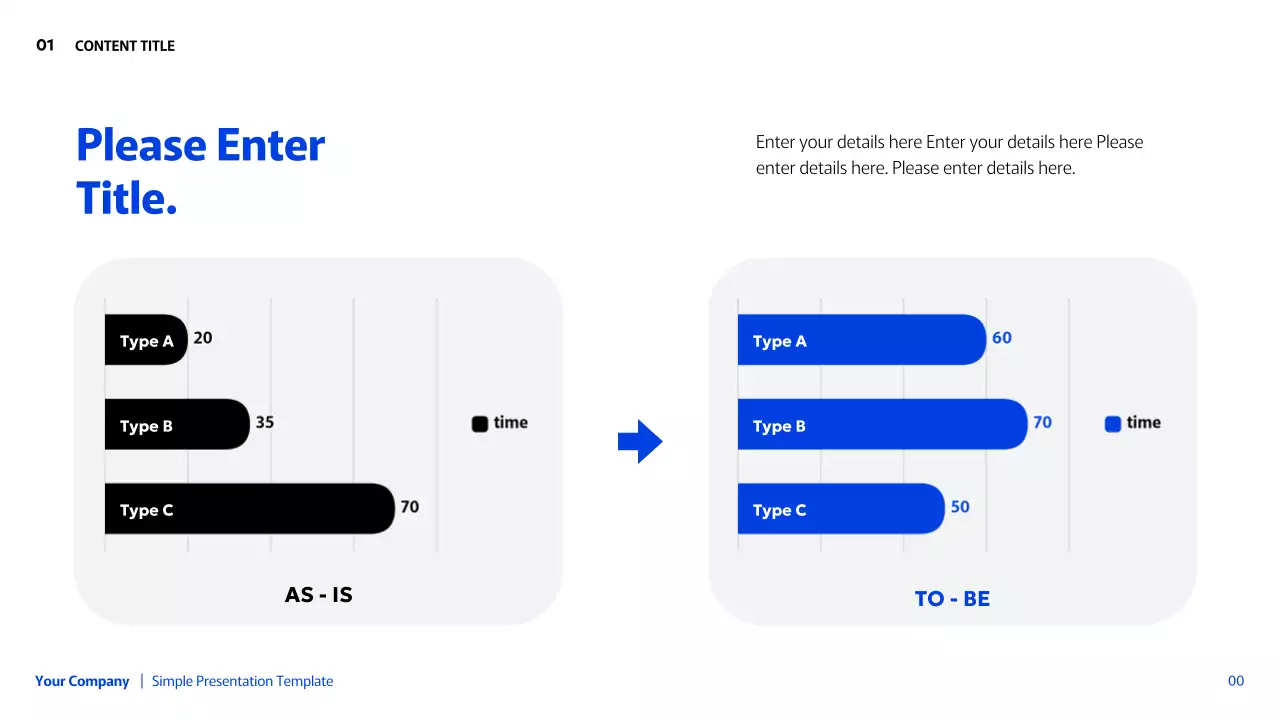 Blue Minimal Business Presentation