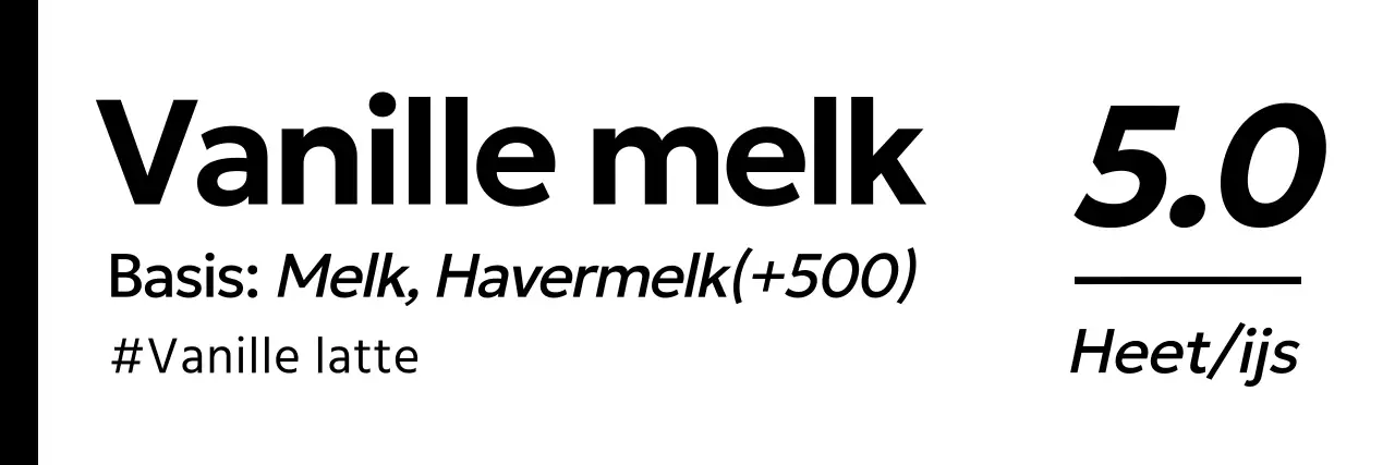 Moderne zwart-wit drankjes en koffie