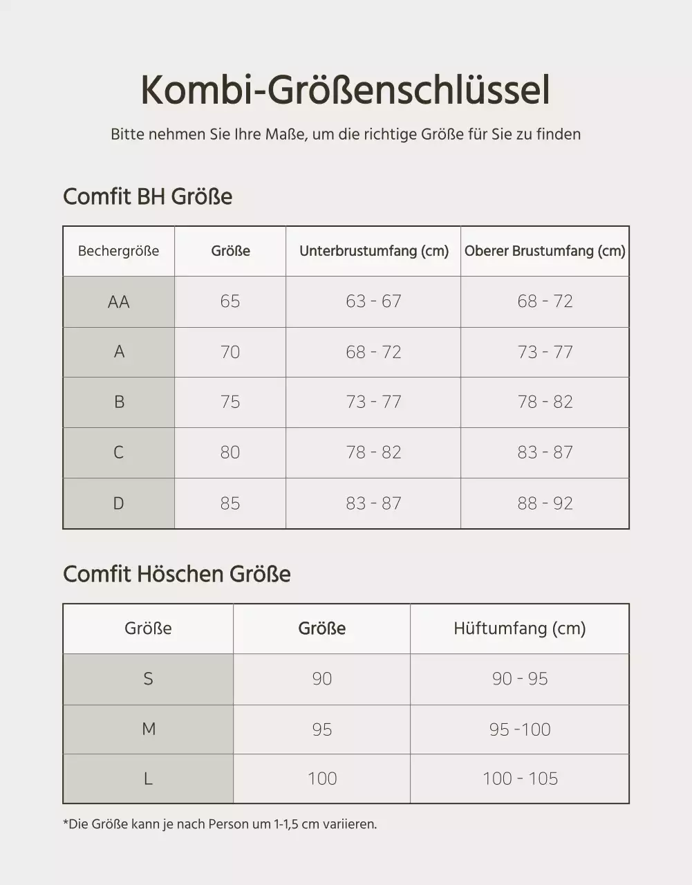 Einfache Unterwäschewerbung in Weiß und Chartreuse