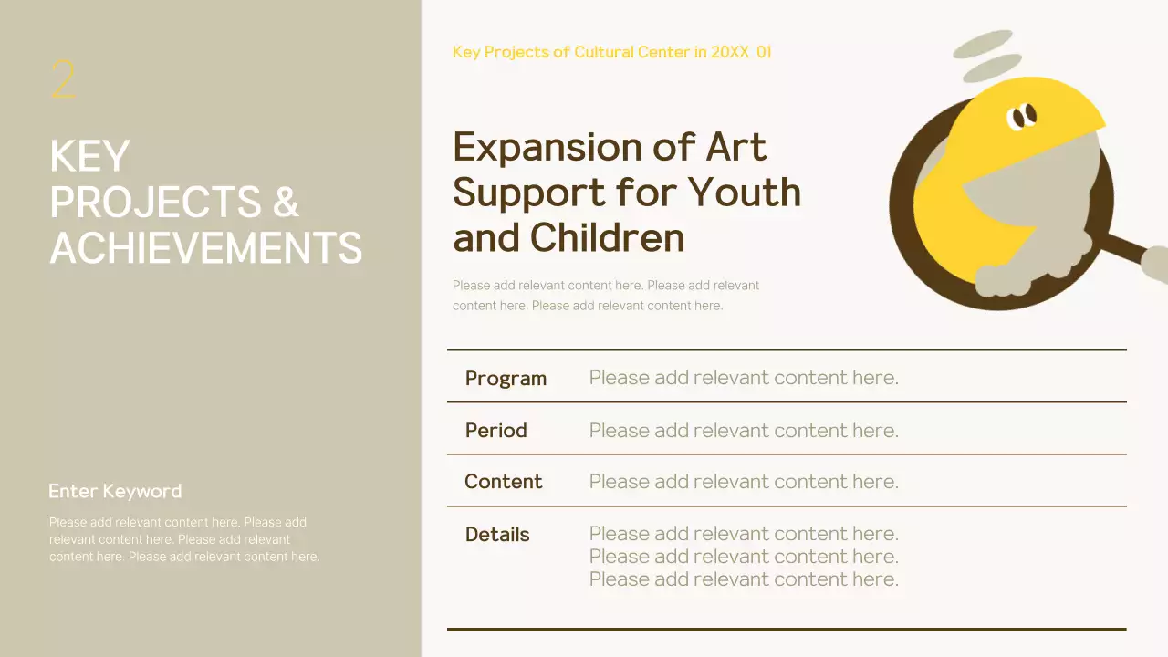 Yellow Modern Cultural Presentation