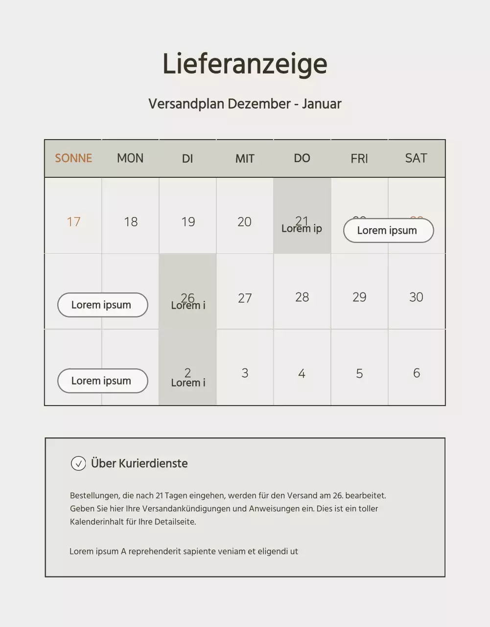 Einfache Unterwäschewerbung in Weiß und Chartreuse