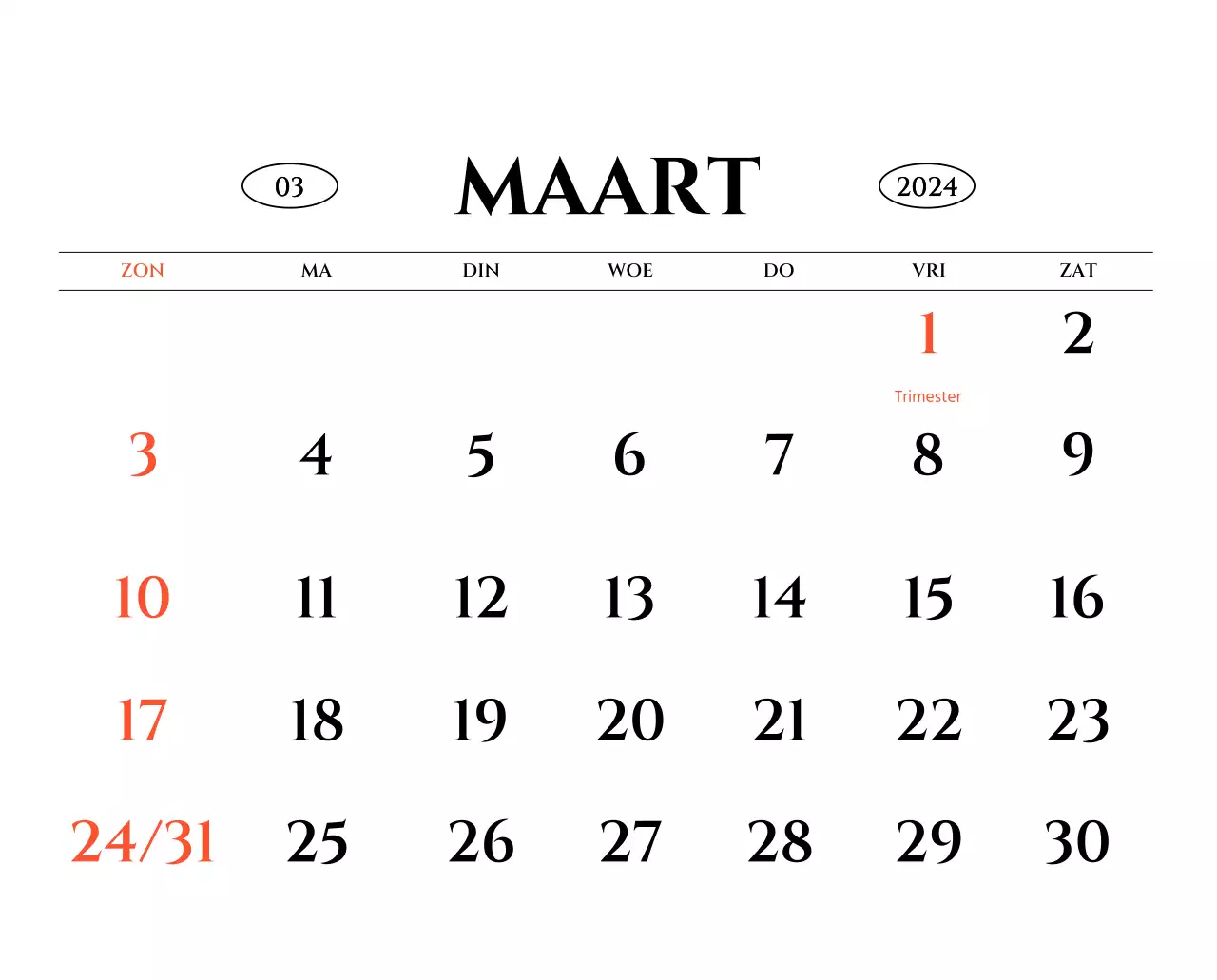 Eenvoudige stijl muurkalender met zwart-wit emotionele reisfotografie concept