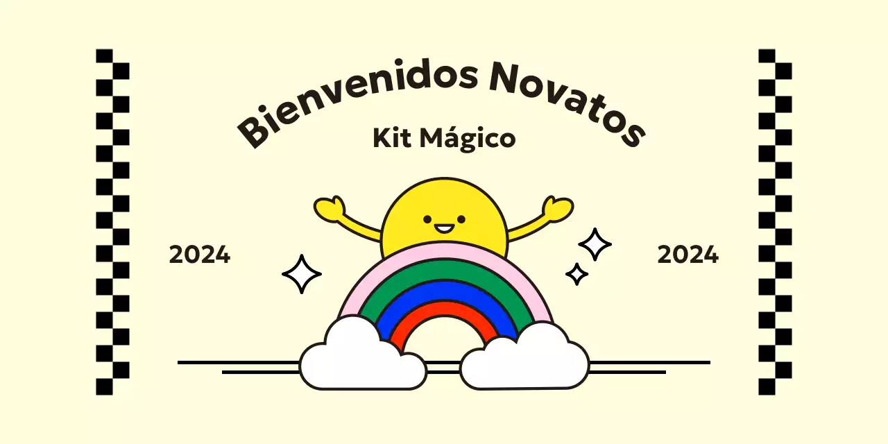 Diseño de papelería para el Año Arco Iris