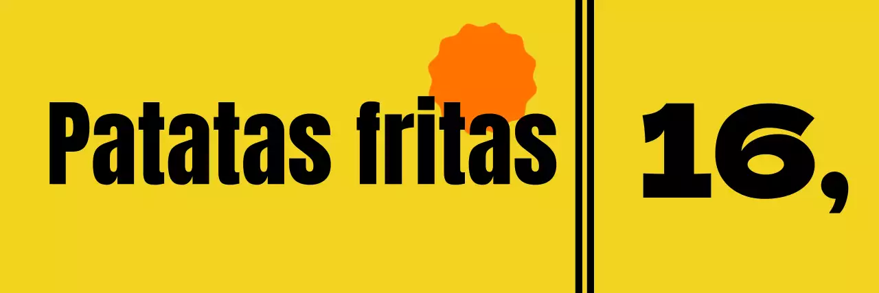 Descripciones de alimentos con simpáticos personajes cerveceros