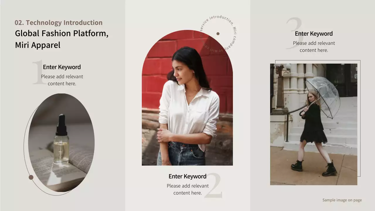 Beige Modern Fashion Proposal Presentation