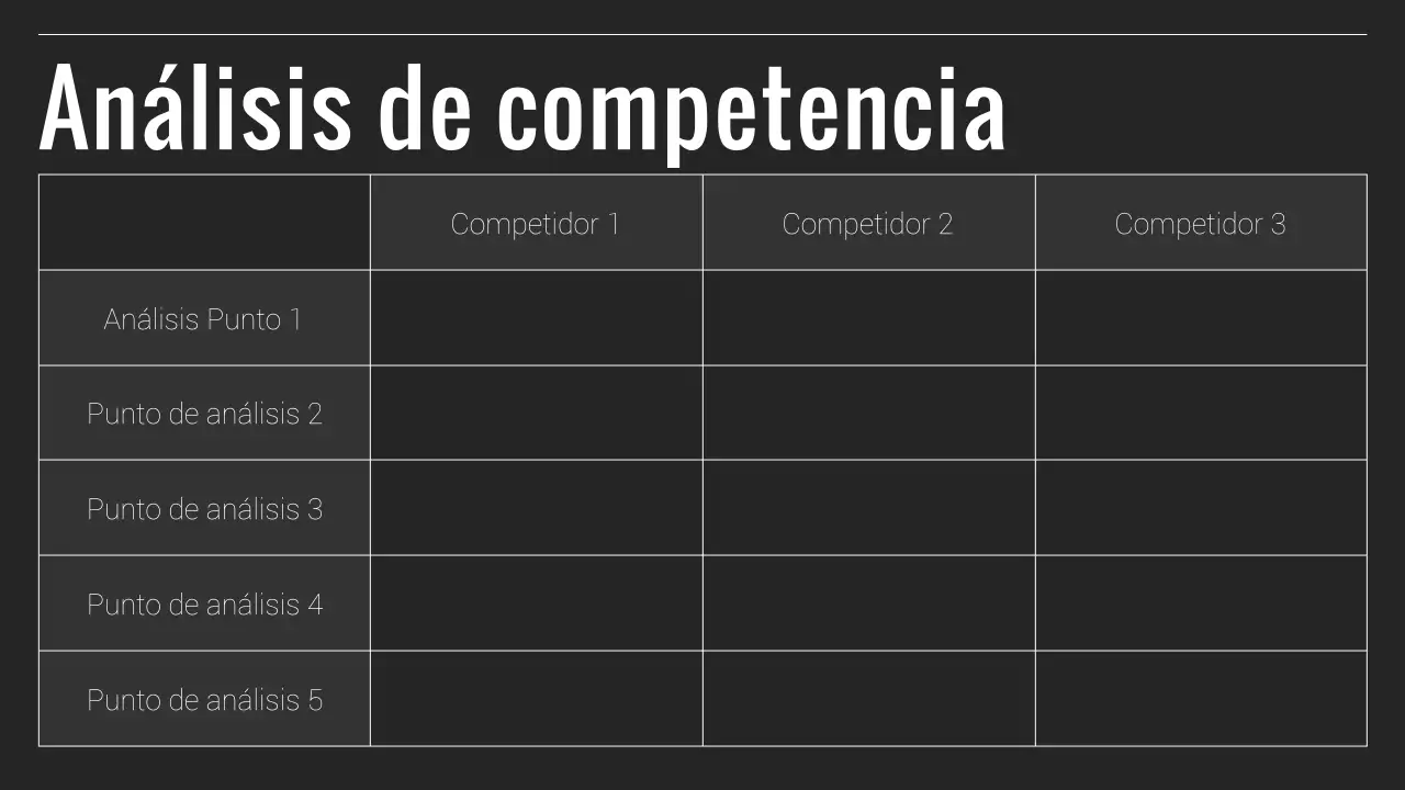 Informe empresarial minimalista en blanco y negro