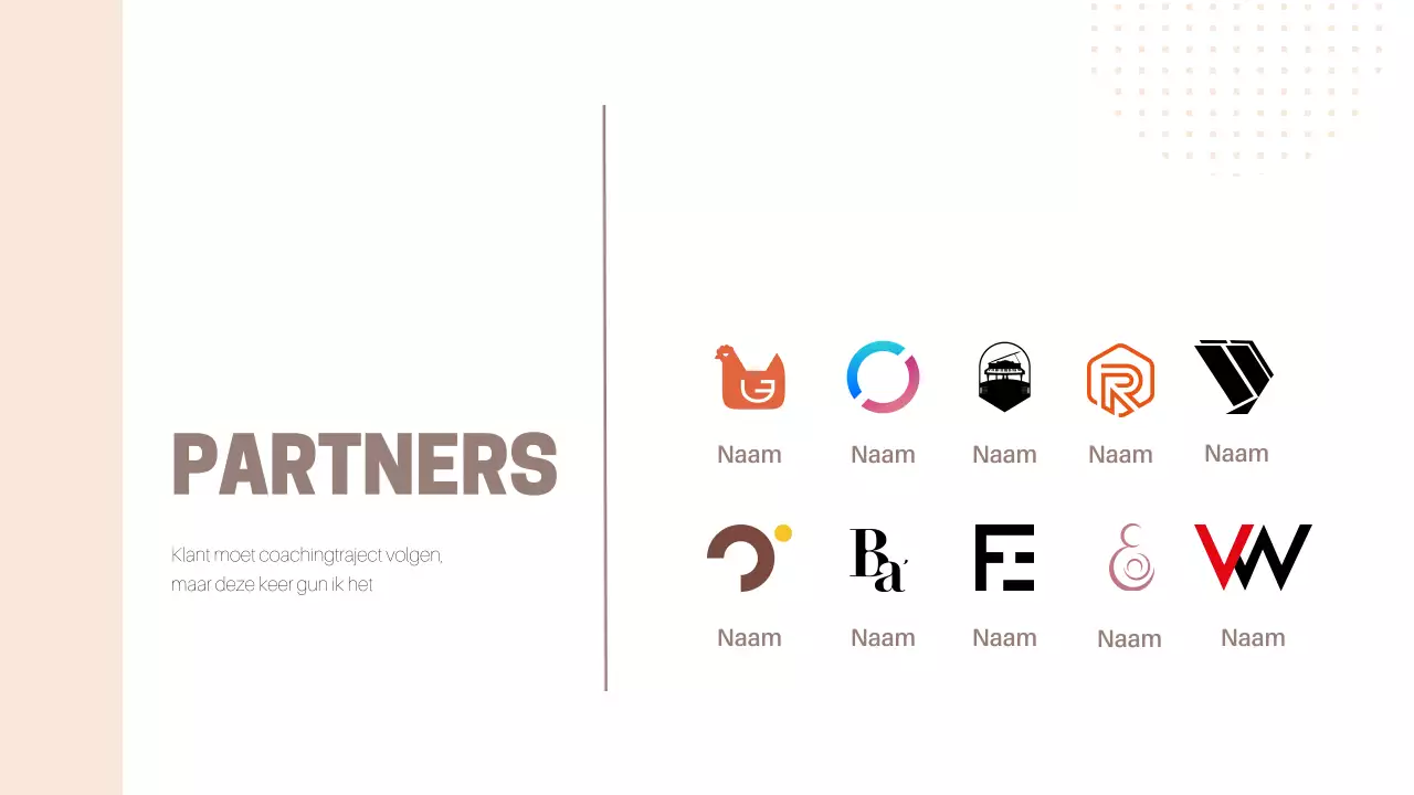 Klassieke zakelijke materialen in beige en bruin