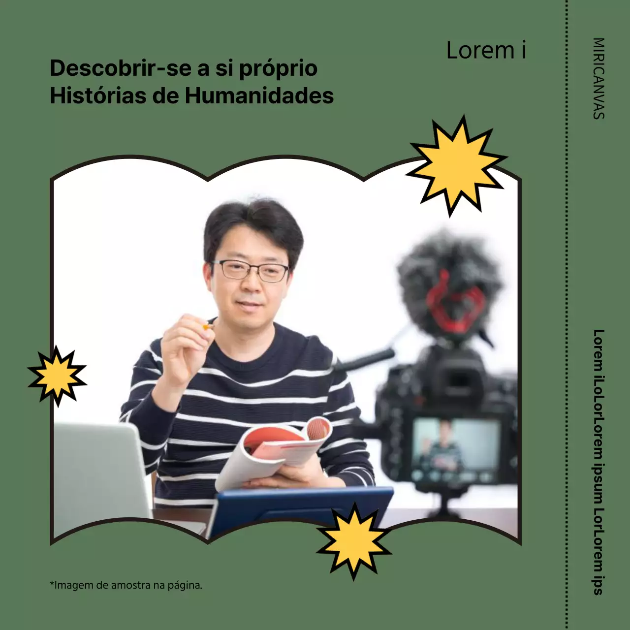 Promover uma introdução simples à conferência de Ano Novo verde e amarela