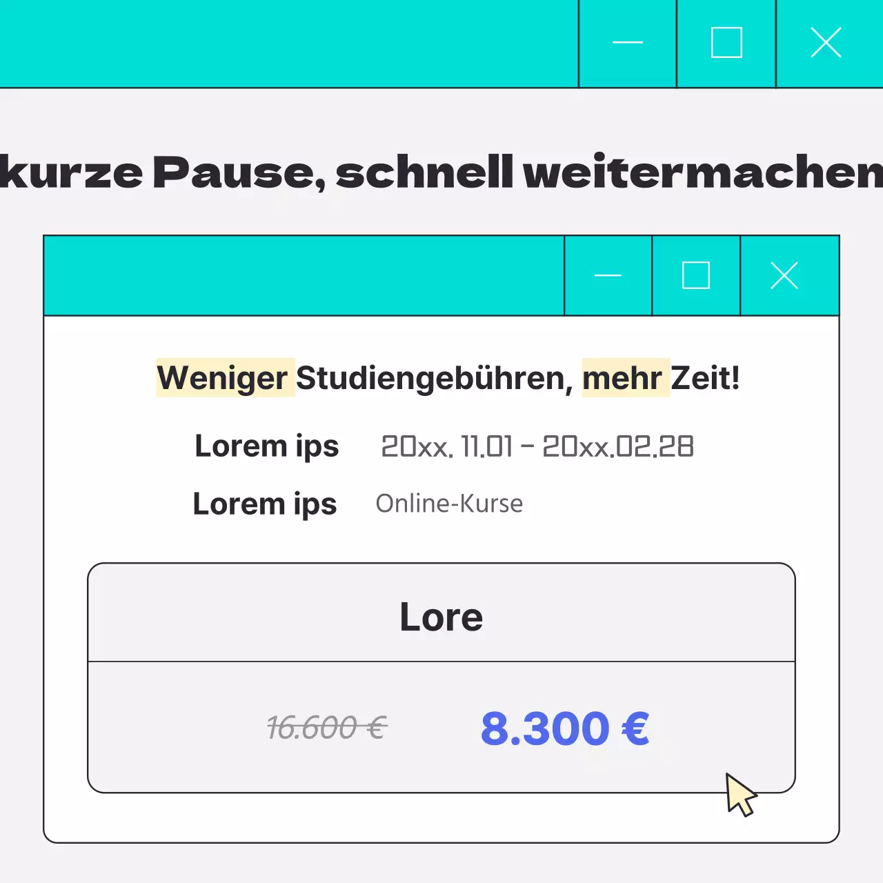 Förderung der Kodierungsausbildung für die Webentwicklung in einem hellblauen Cyber-Stil
