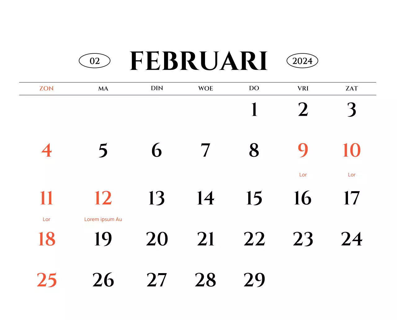 Eenvoudige stijl muurkalender met zwart-wit emotionele reisfotografie concept