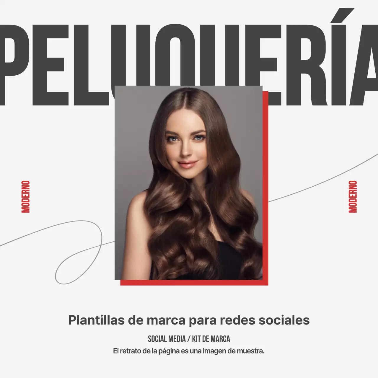 Post de la marca Red's modern hair