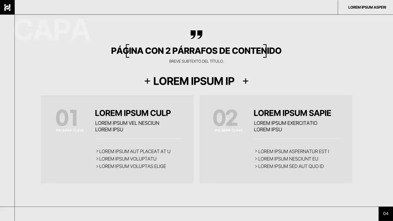 Informe sencillo, gris y negro, de diseño común