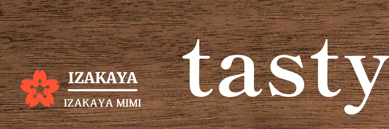 A calm izakaya concept with white and red accents