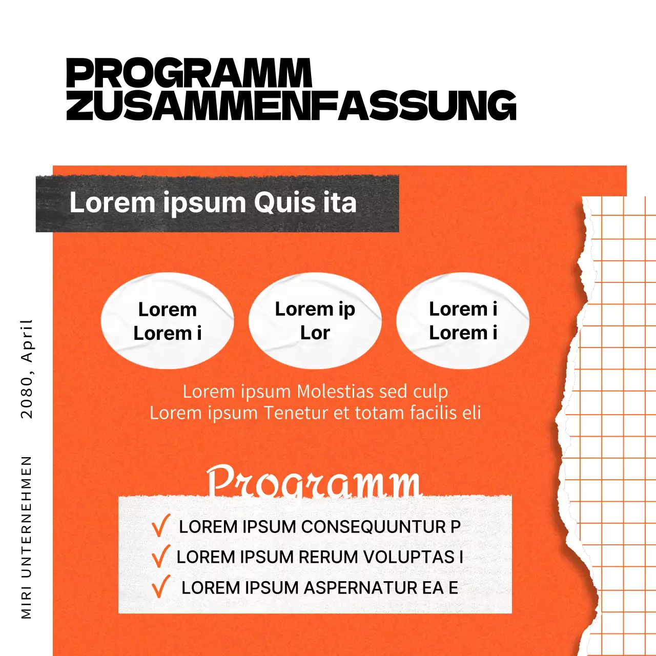 Förderung von orangefarbenen und blauen Wanderkonzerten