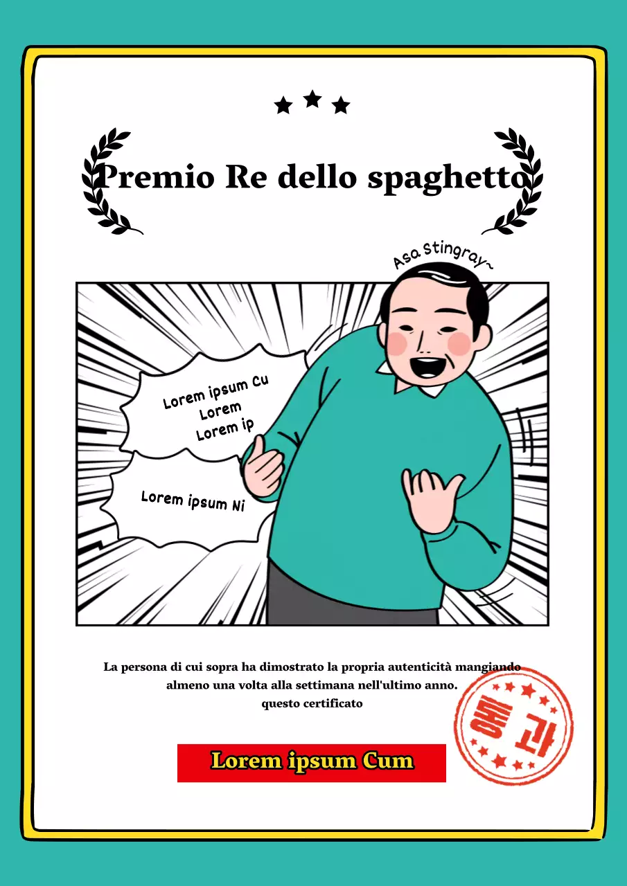 Premio di fine anno alla menta e alla gag nera per il re del kukbap @kukbapking