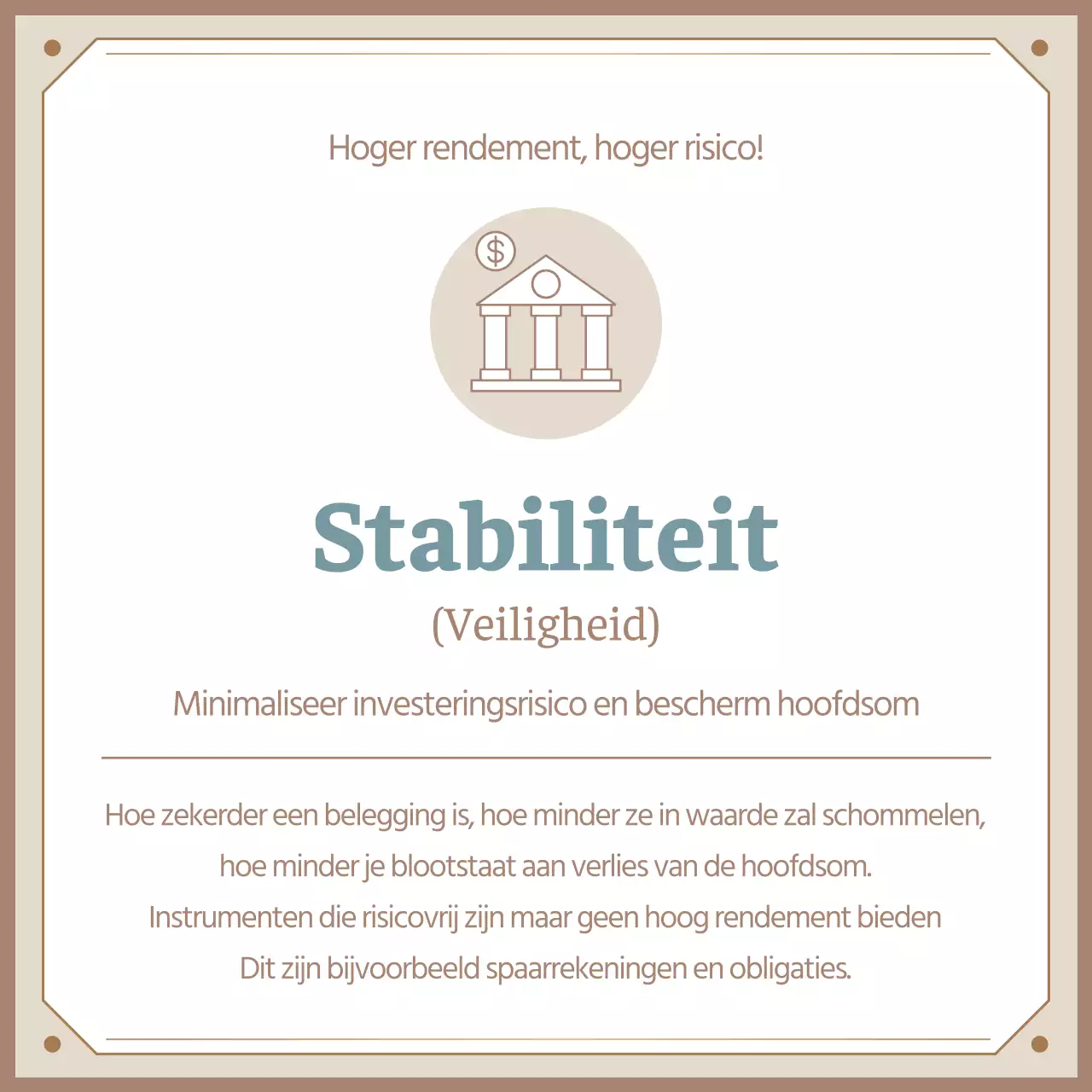 Over de drie principes van beige, luxe financiën