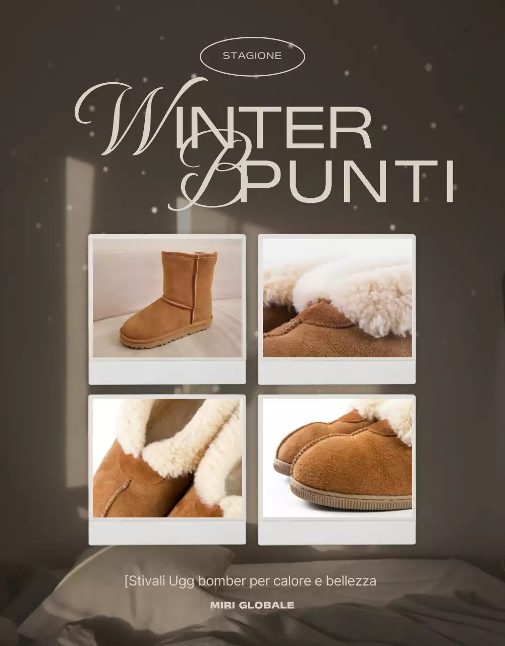 A proposito dei semplici stivali Ugg marroni e rossi