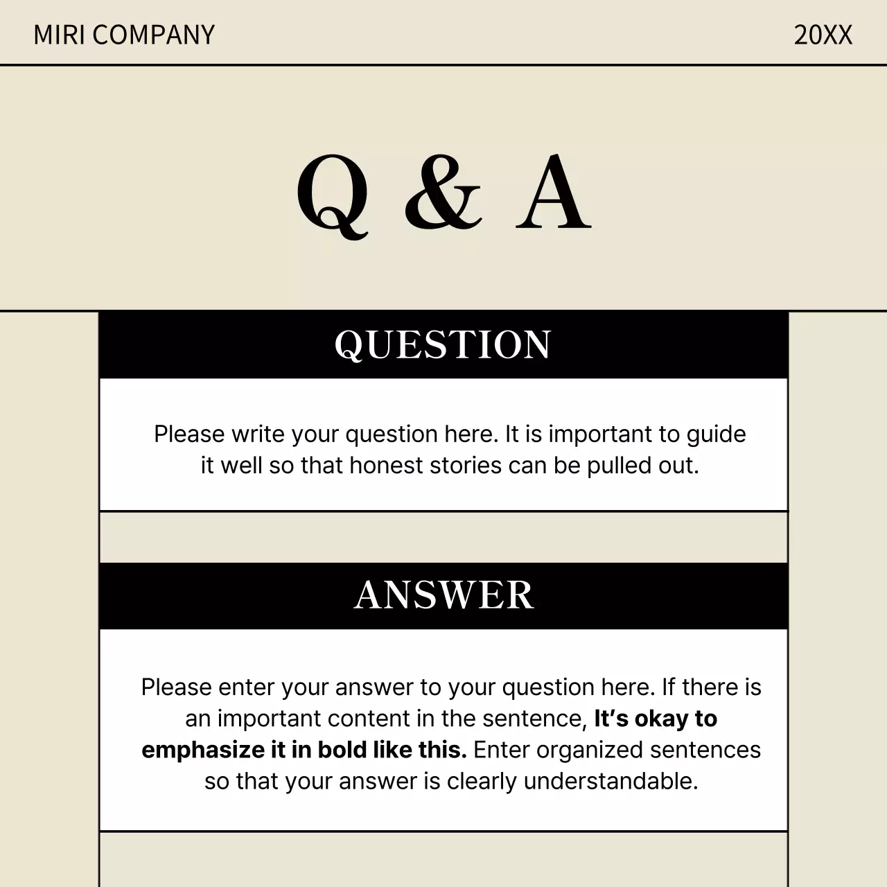 Beige Modern Talk Announcement Instagram Carousel