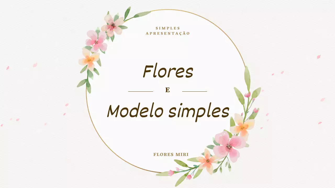 Proposta luxuosa de fundo floral em aguarela em marfim