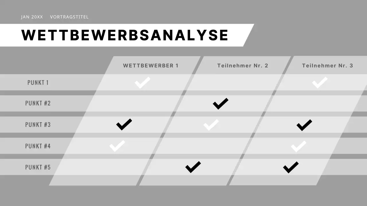 Schwarz-weißes modernes Geschäftsangebot