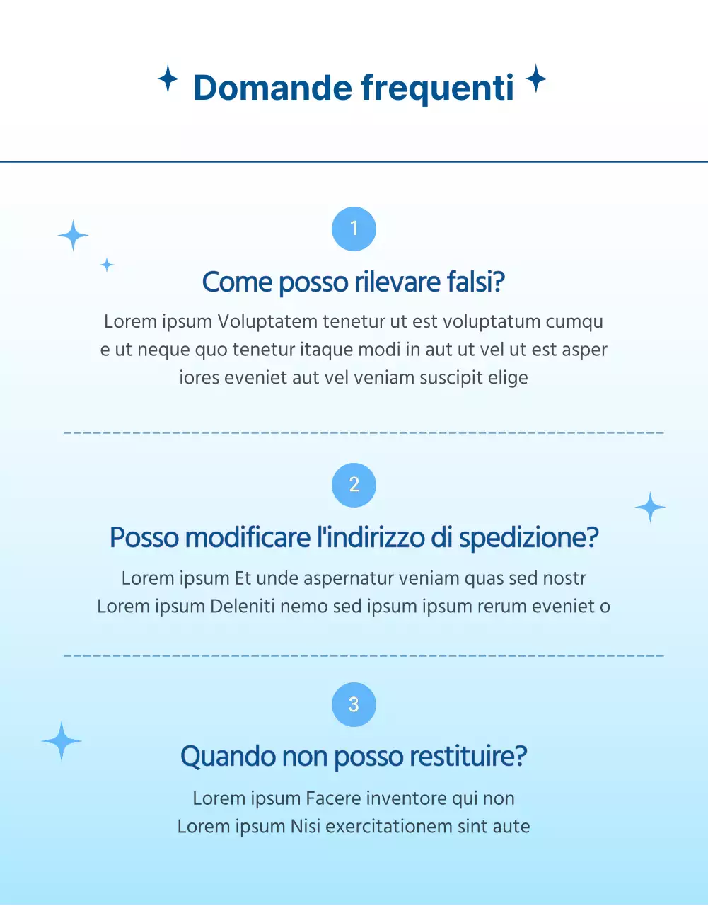 Promuovere un abbigliamento invernale moderno in blu e azzurro