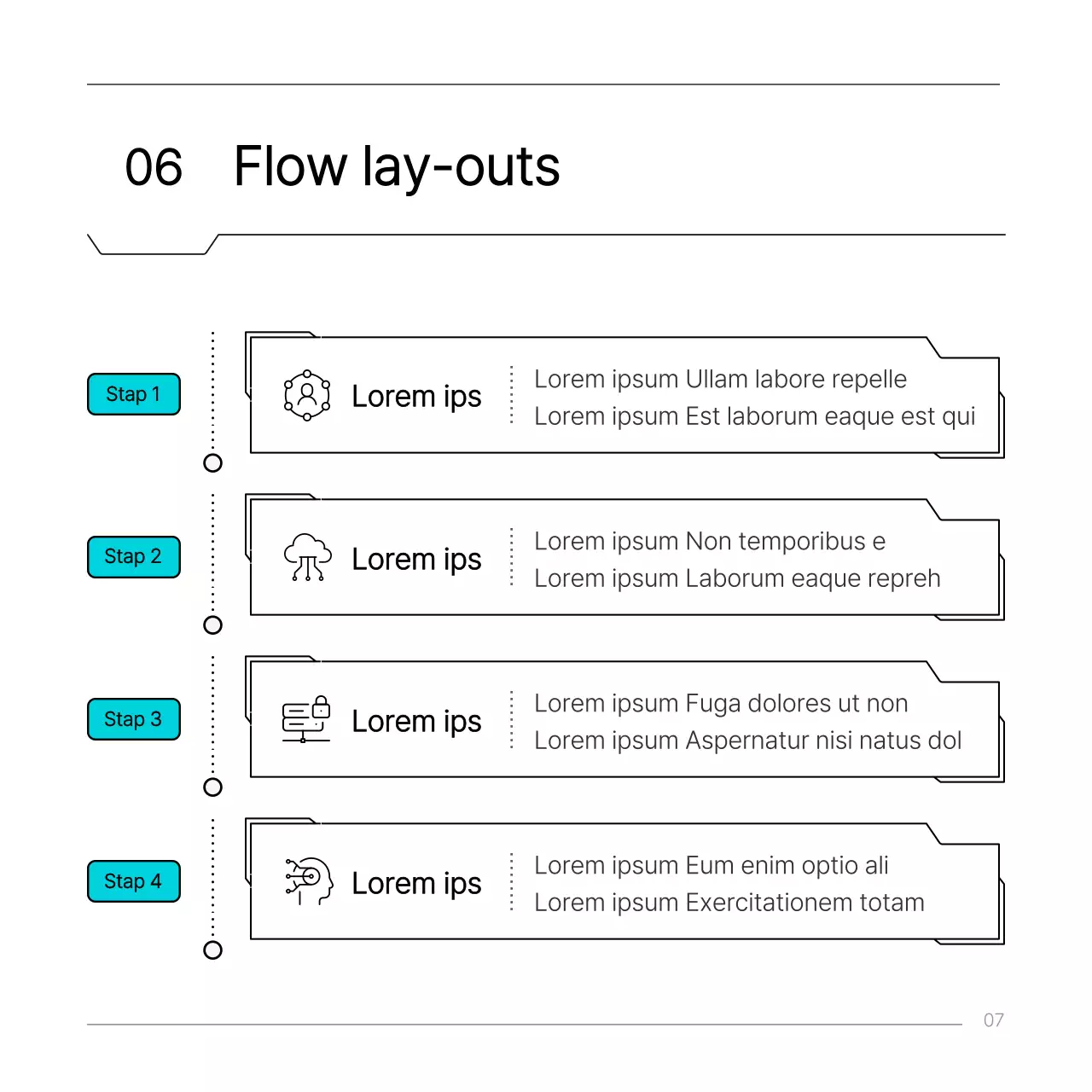 Lichtblauw eenvoudig technisch circuit conceptrapport