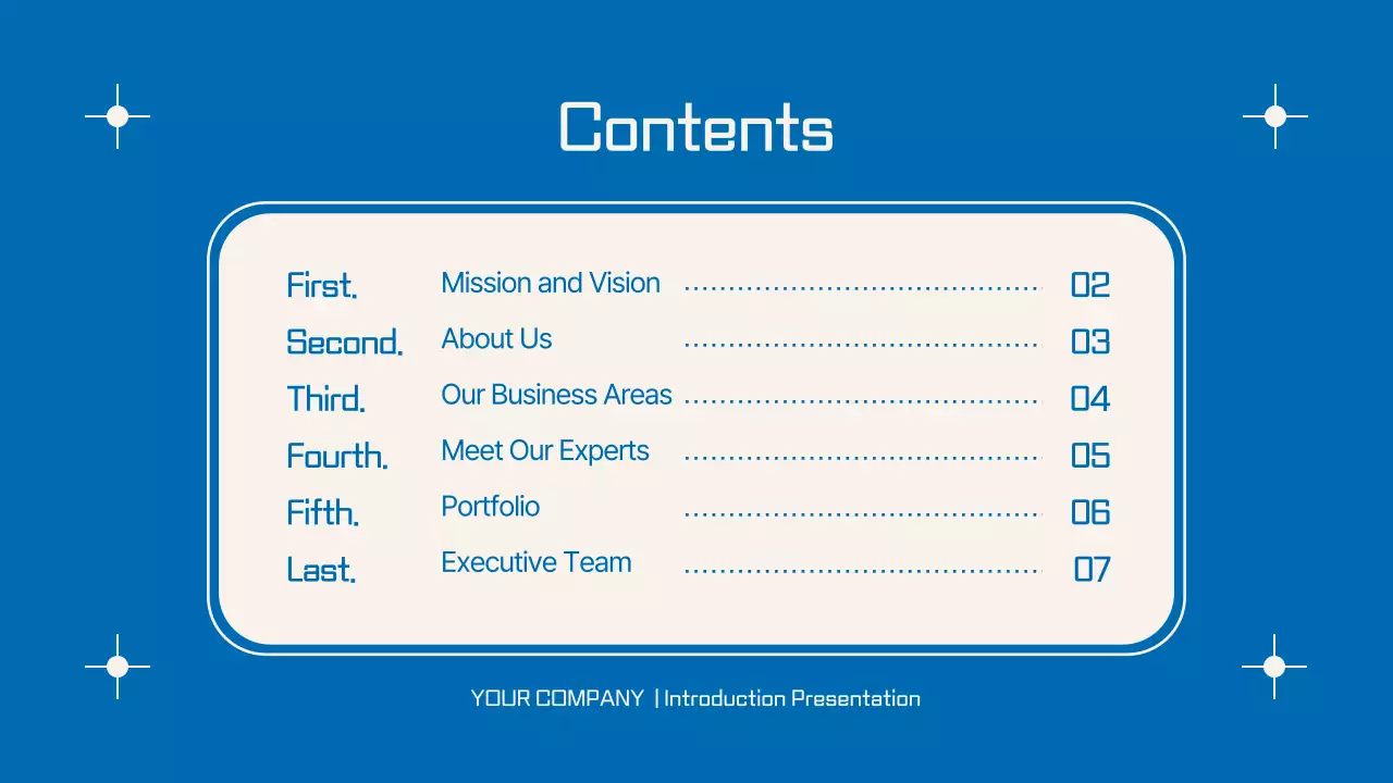 블루 프로페셔널 회사 소개