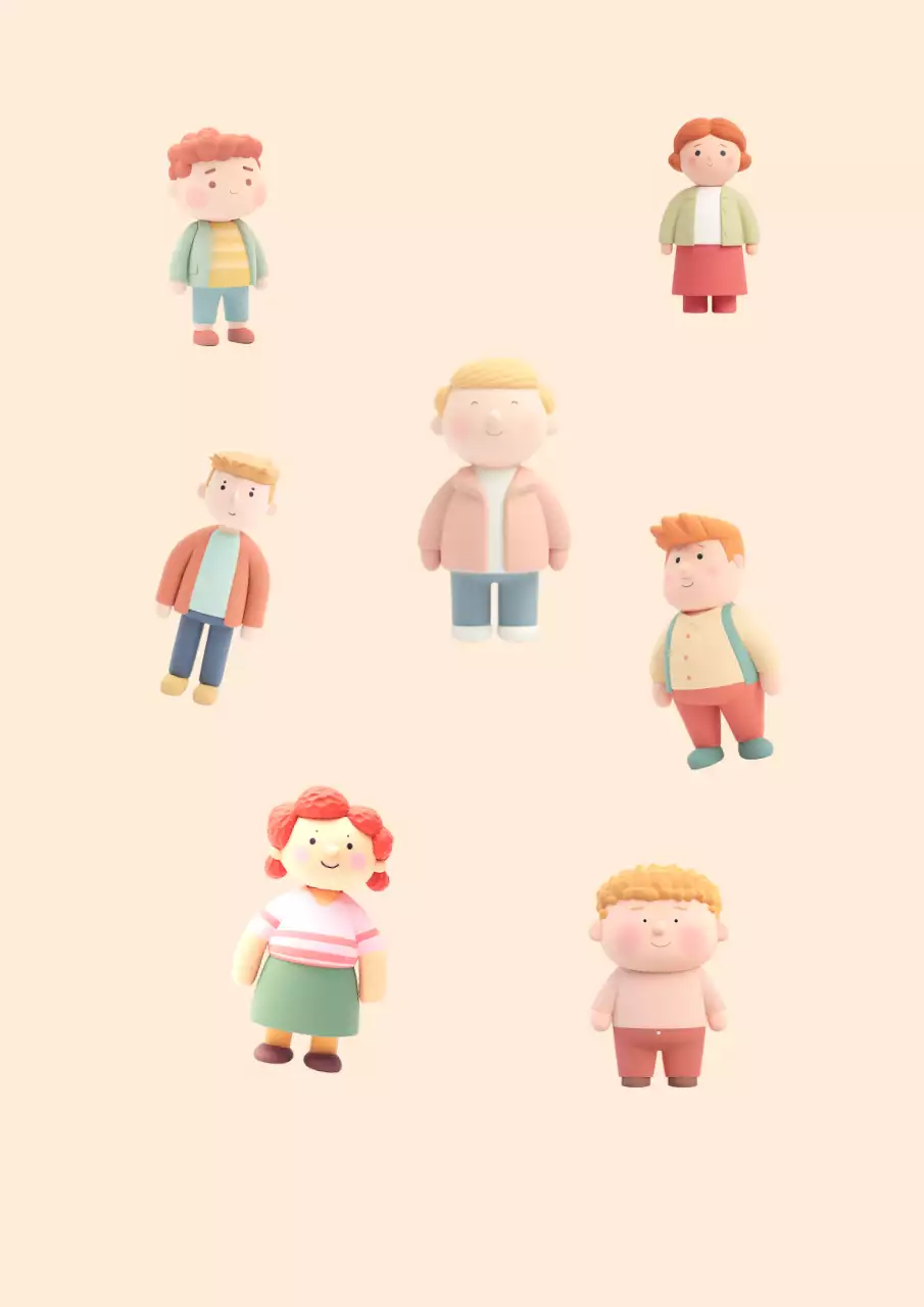 3D人物キャラクター