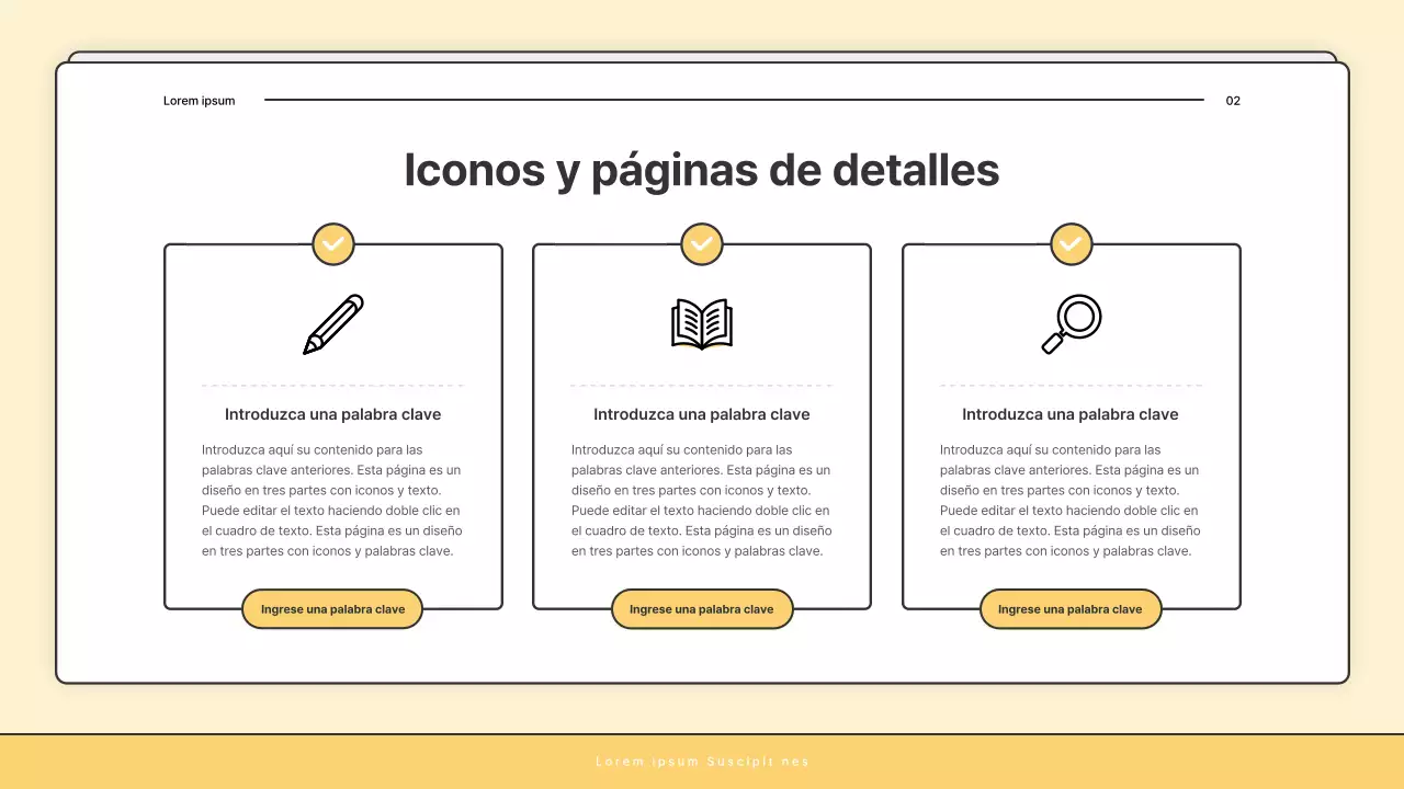 Un correo básico amarillo y blanco de la oficina de bienestar social