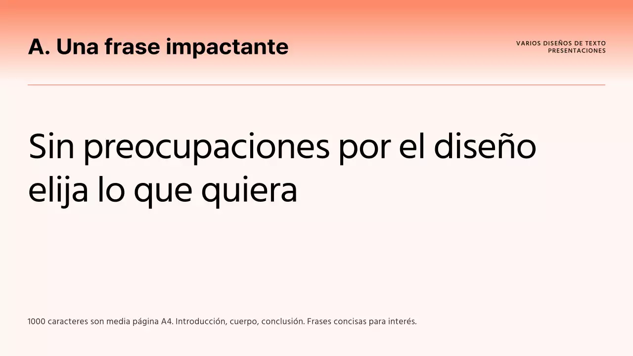 Un sencillo informe empresarial en arco iris y negro