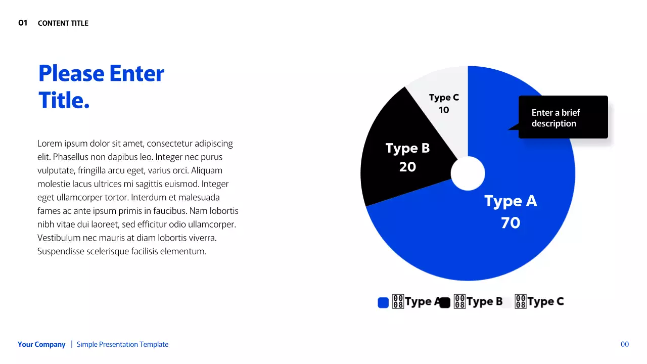 Blue Minimal Business Presentation