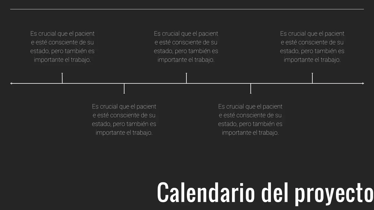 Informe empresarial minimalista en blanco y negro