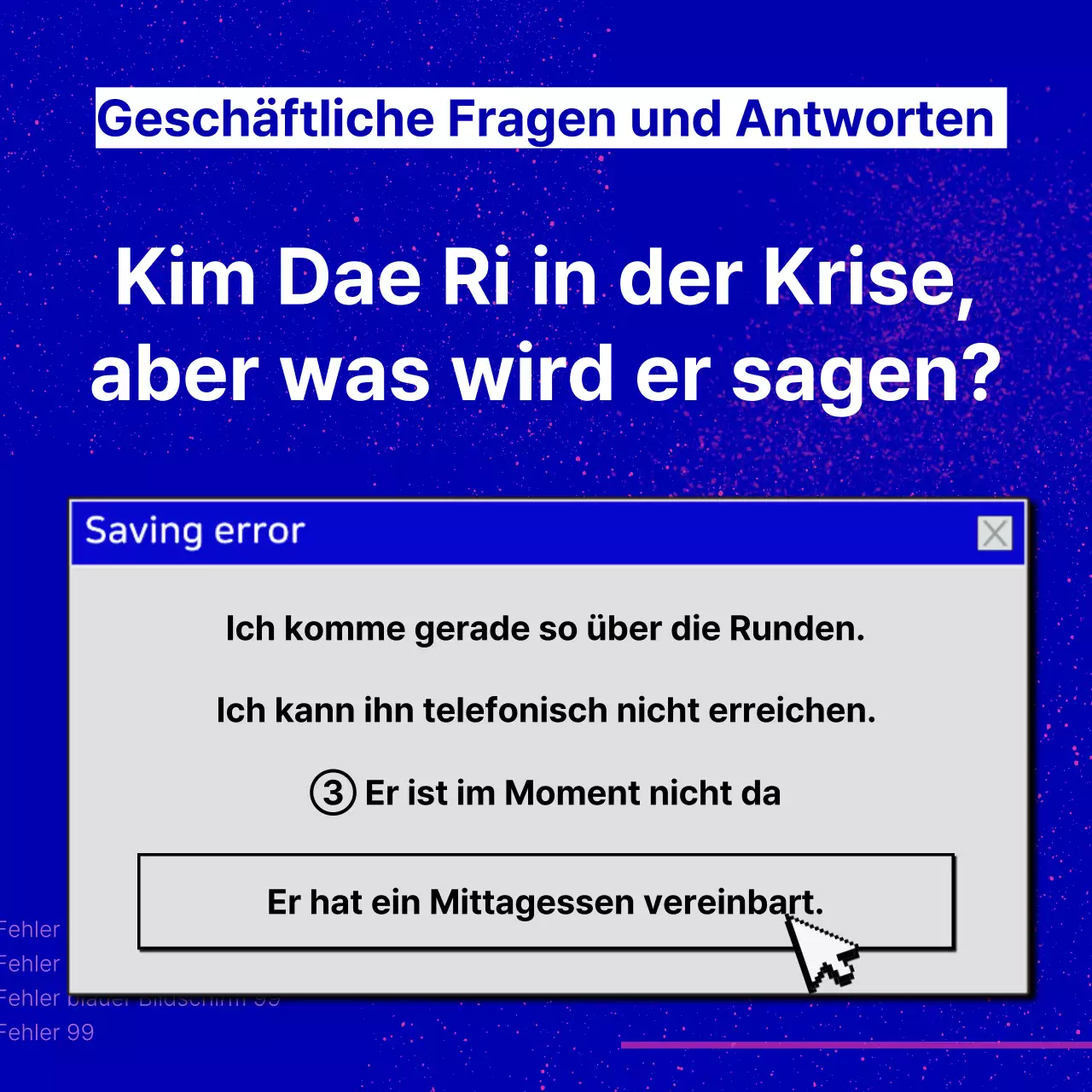 Werben Sie für Ihre Sprachschule mit einem trendigen, marineblauen Hintergrund