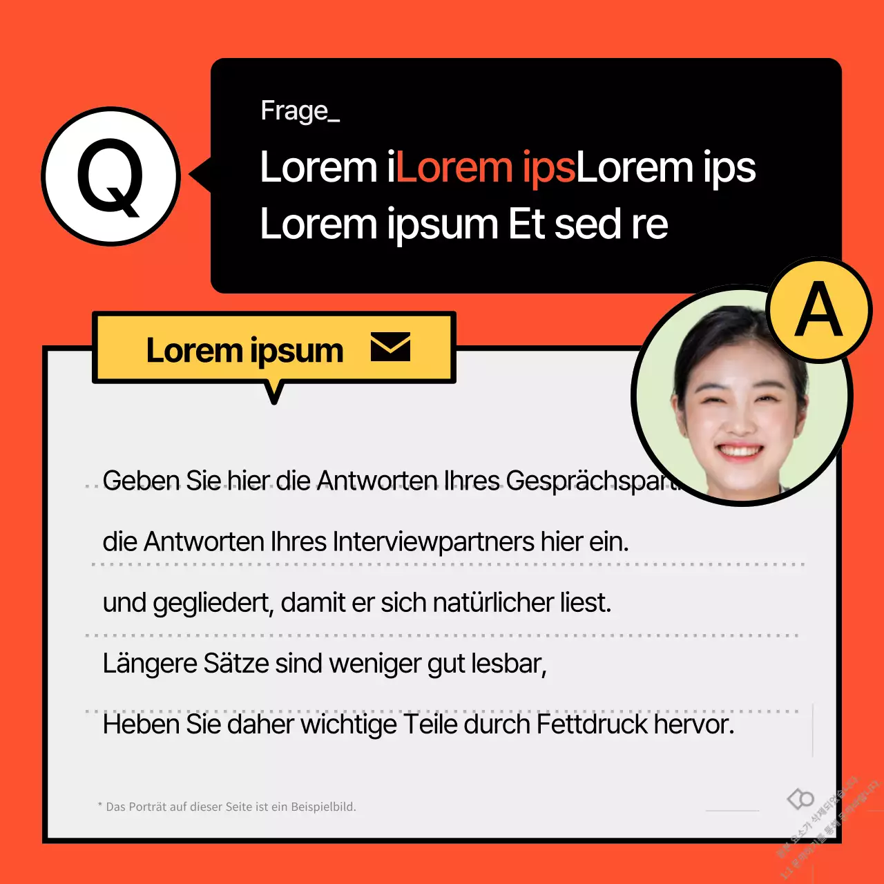 Bewerben Sie Jobangebote mit einfachen orangefarbenen Sprechblasen