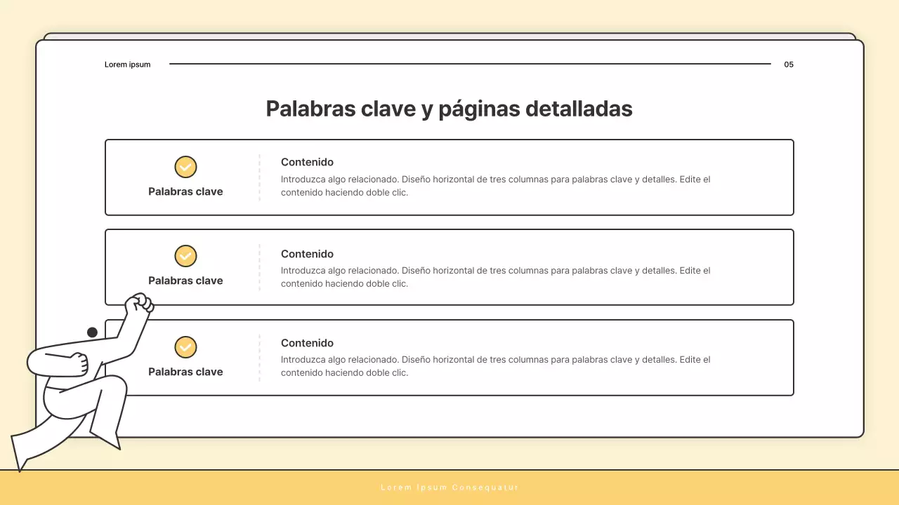 Un correo básico amarillo y blanco de la oficina de bienestar social