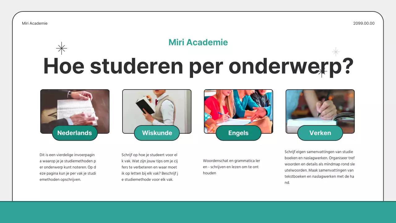 Een gids voor de mint en grijze schoolvakantie spoedcursus