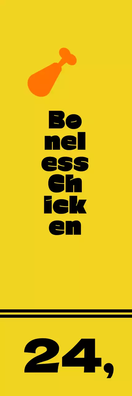 Food descriptions with cute beer characters