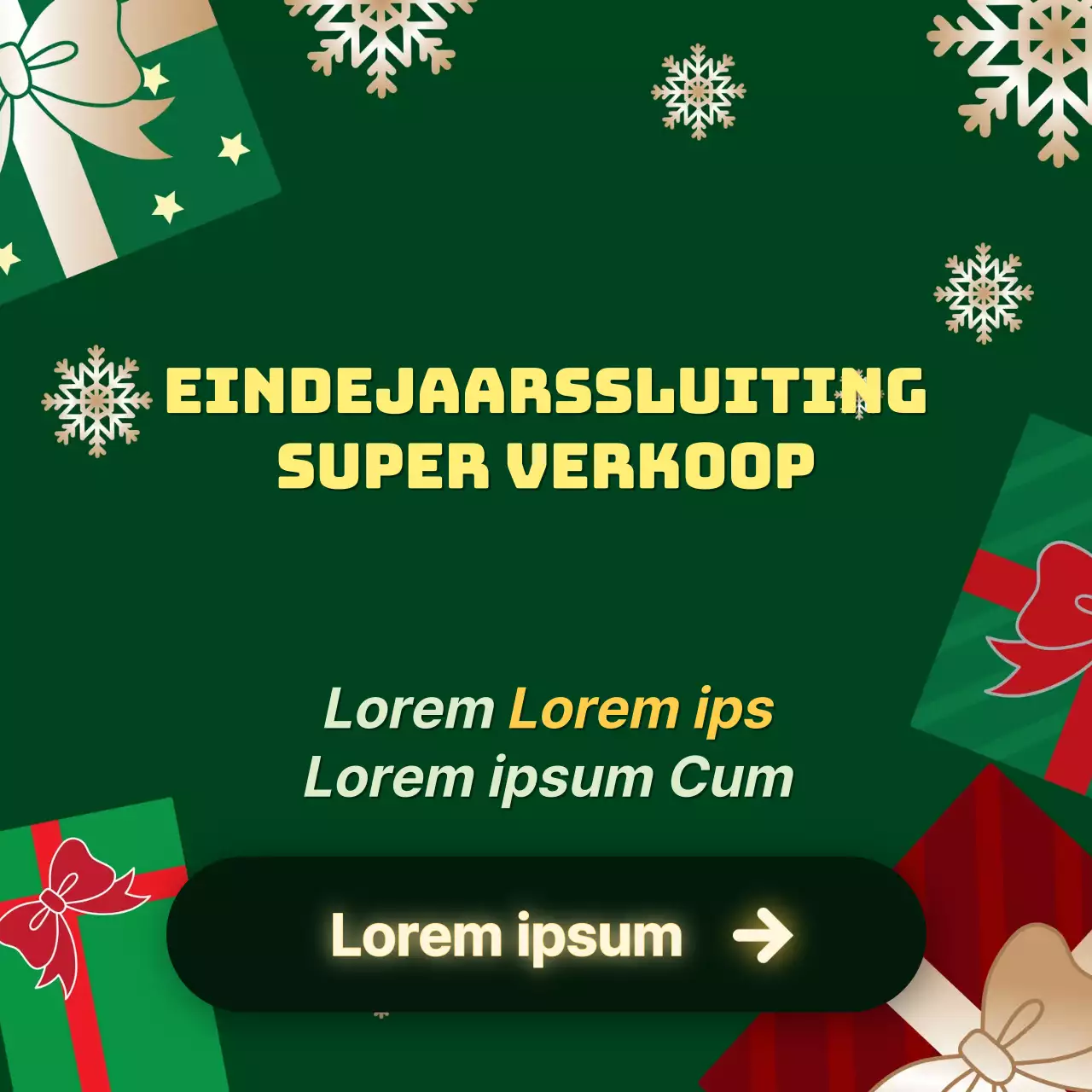 Promoot in groen en rood