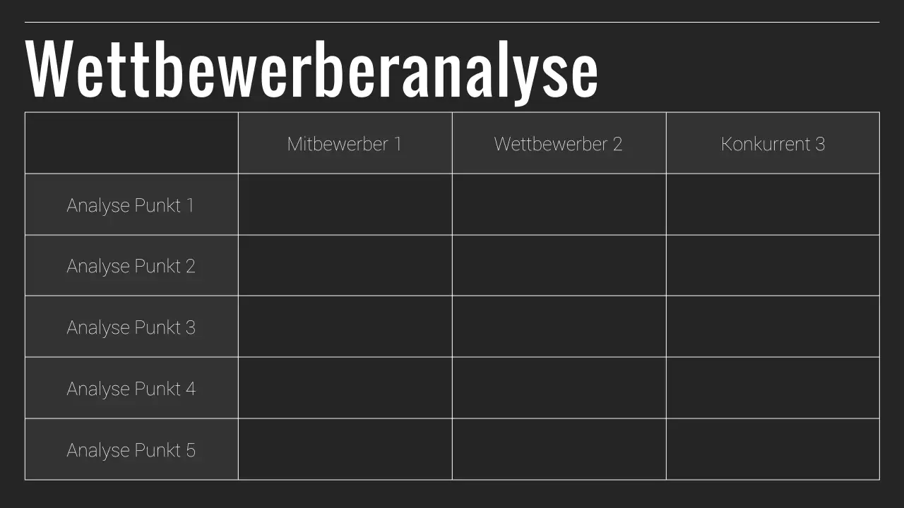 Schwarzer und weißer Minimal-Geschäftsbericht