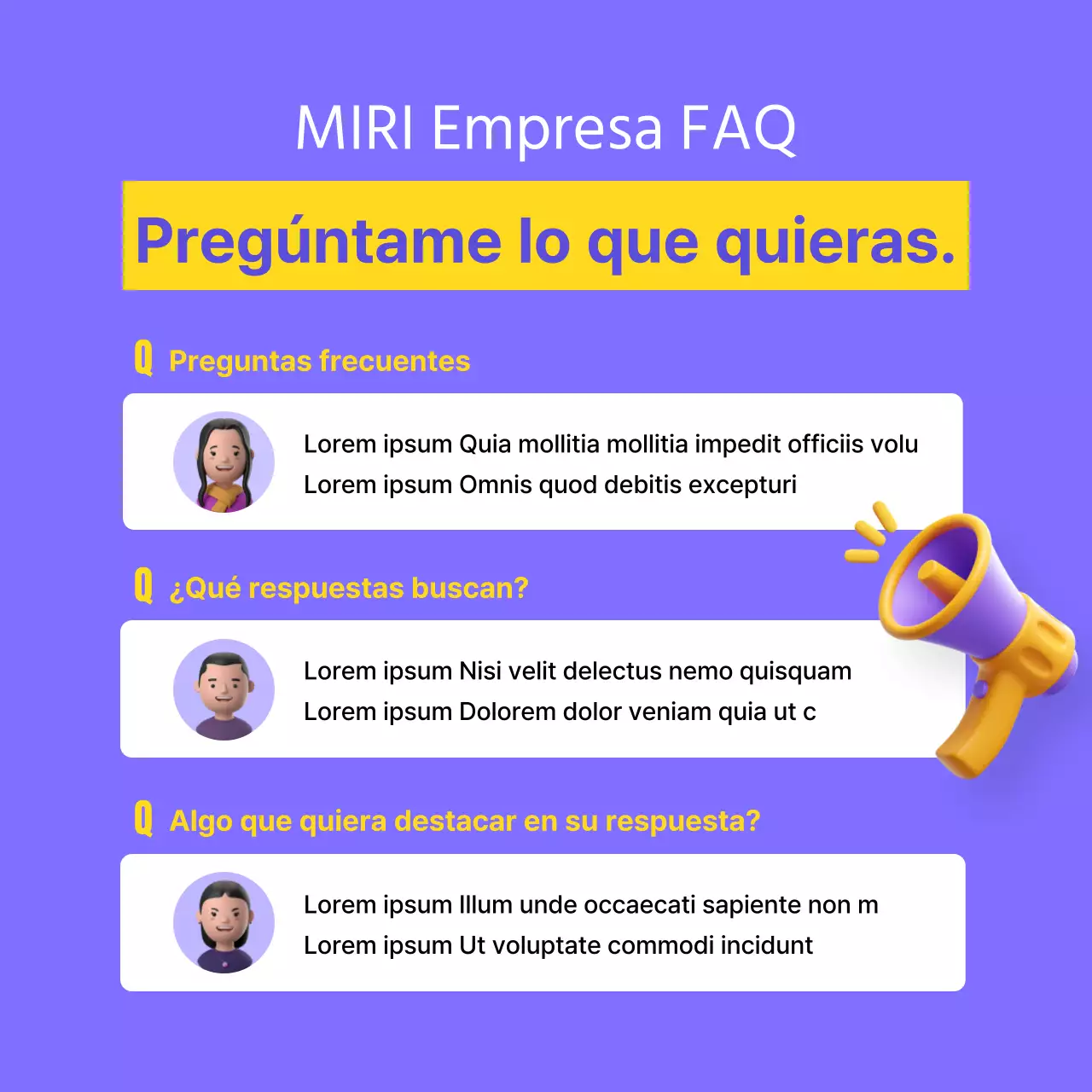 Una sencilla presentación de marca en 3D en color malva