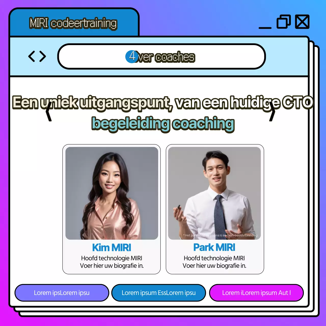 Bevorder kitscherig codeeronderwijs in blauw en paars