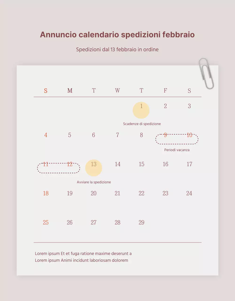 Un annuncio che vende un lookbook di accessori di gioielleria di tendenza in rosa e marrone.