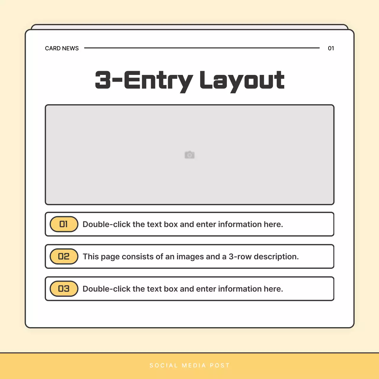 Beige Simple Social Media Newsletter Instagram Carousel