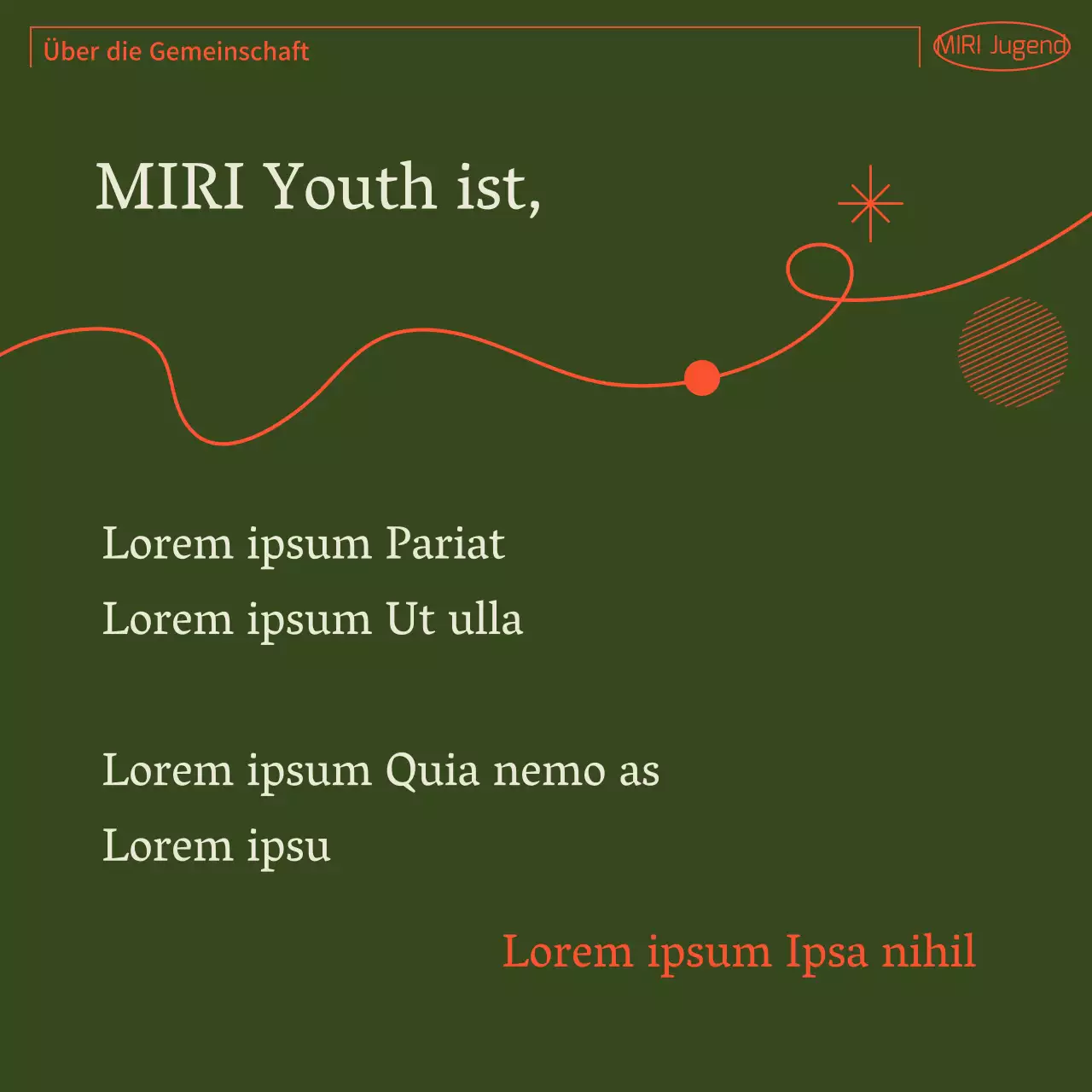 Ein einfaches grün-oranges Benutzerhandbuch für die Gemeinschaft