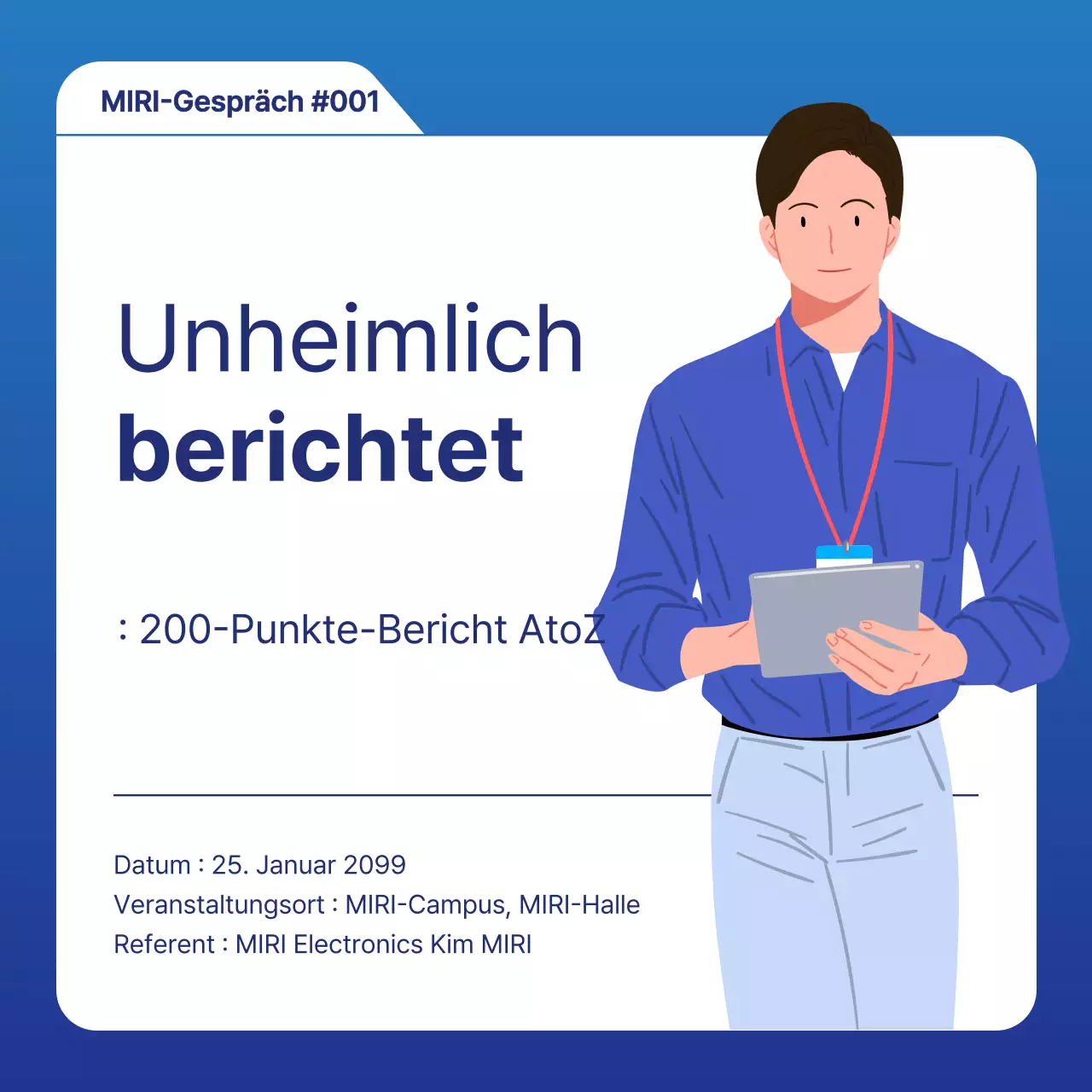 Blau und Marineblau für eine moderne Sonderstunde zum Jahresende