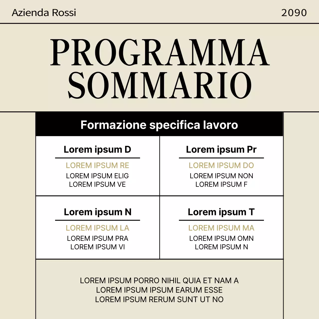 Promuovere un semplice concerto a piedi in giallo e nero