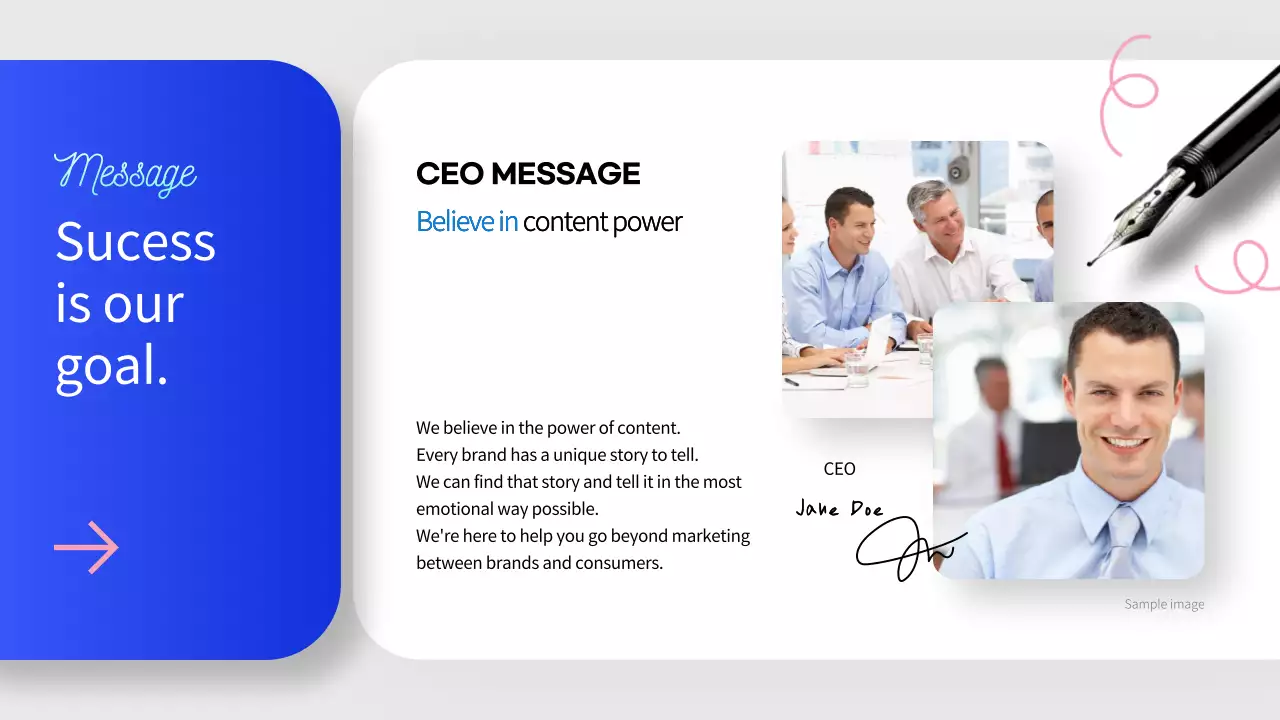 Blue Modern Content Guide Presentation